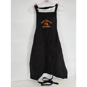 Burger Beverage Expert Black Pinstripe Chef Apron Kitchen Kay Dee Designs‎